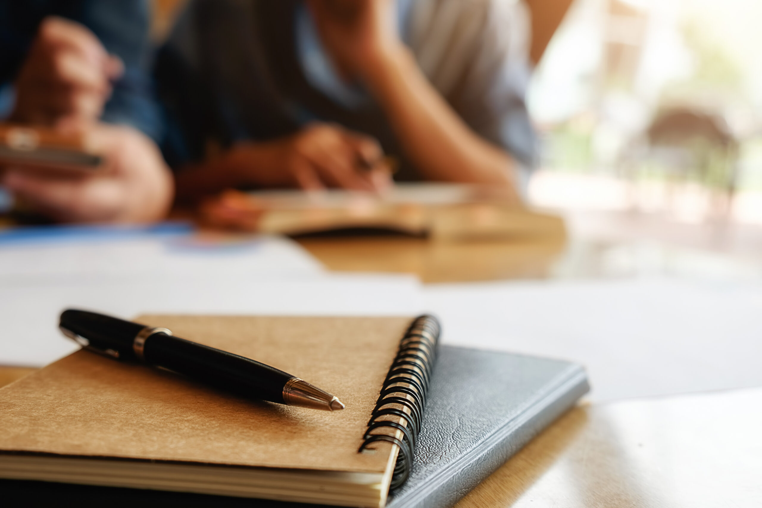 Education concept. Student studying and brainstorming campus con